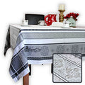 Fleur Ombre Easy Clean French Tablecloth Rectangle, Shadow Bloom - Sweet Us