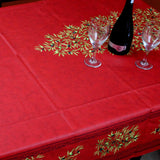 Wipeable Tablecloth 60x98 Spillproof French Acrylic Coated Clos De Oliviers - Sweet Us