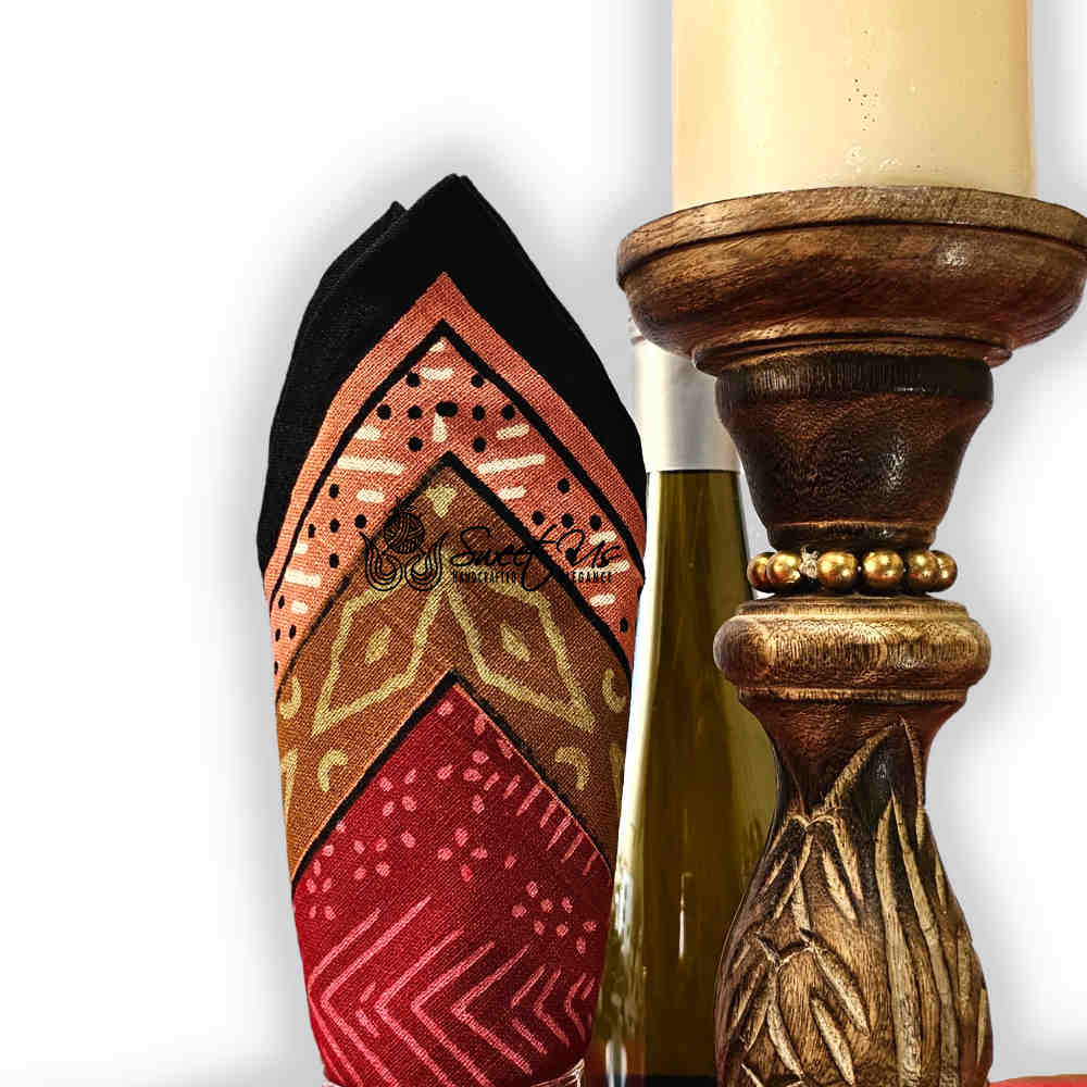 Debonair Diamond Cotton Tablecloth Collection Kitchen Linen, Tuscan Passion