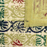 Trellis Whisper Cotton Floral Vine Tablecloth Collection, Serene Harmony