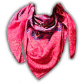 Cannes Vibrance Lightweight Floral Cotton Scarf — Athena Blush - Sweet Us