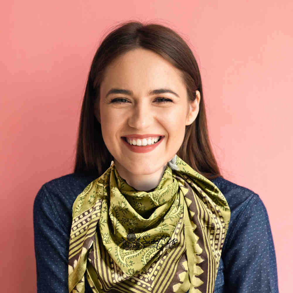 Paisley Splendor Cotton Floral Scarf for Women, Jade Jewel