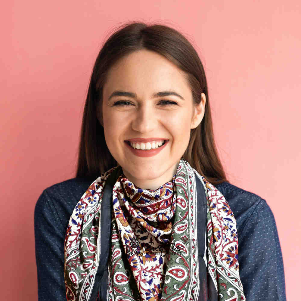 Vintage Paisley Cotton Block Print Summer Floral Scarf for Women, Jade Oasis