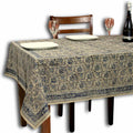Prana Series Vegetable Dye Tablecloth & Bedspread — Celestial Mist - Sweet Us
