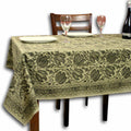 Prana Series Vegetable Dye Tablecloth & Bedspread — Juniper Dawn