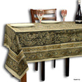 Dharani Series Vegetable Dye Tablecloth & Bedspread — Verdant Zenith