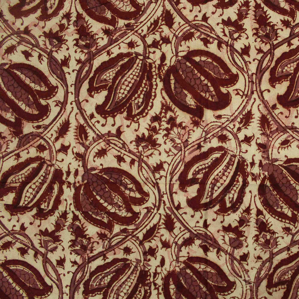 Vegetable Dye Hand Block Print Round Tablecloth Rectangle Cotton Blue Table Linen - Sweet Us