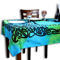 Celtic Tree of Life Cotton Tablecloth — Ocean Knotwork - Sweet Us