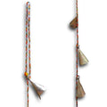 Chime of 8 Cone Shaped Tin Bells with Metal Striker on 29-inches Long Cord - Sweet Us