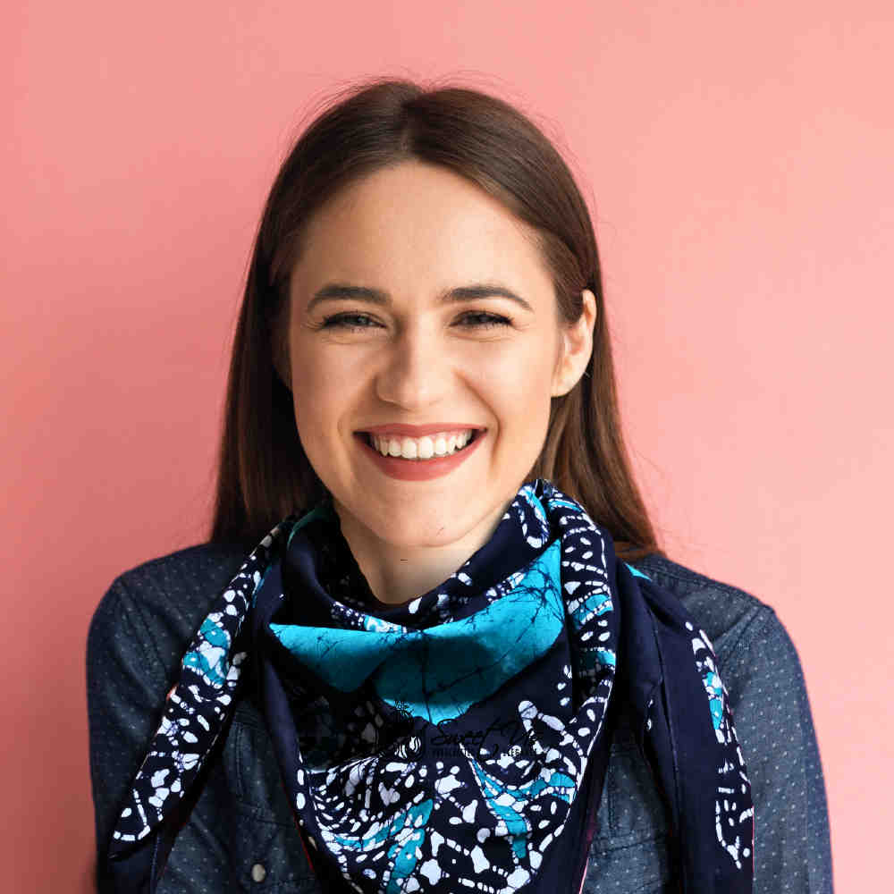 Paisley Oasis Cotton Batik Print Summer Floral Scarf for Women, Sea Breeze