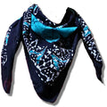 Amaya Batik Paisley Cotton Scarf - Teal Lagoon - Sweet Us