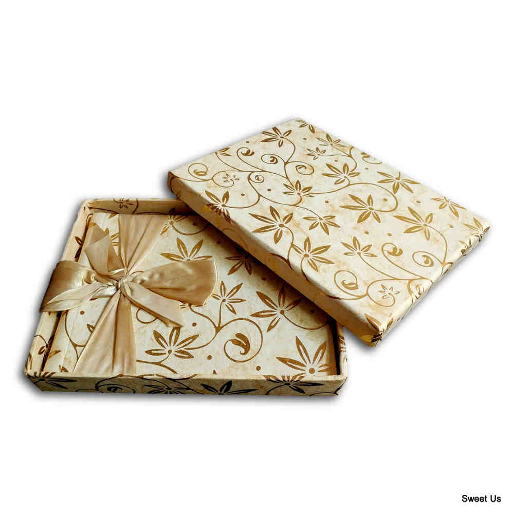 Handcrafted Recycled Paper Floral Book, Journal, Wedding Book, Photo Album Beige