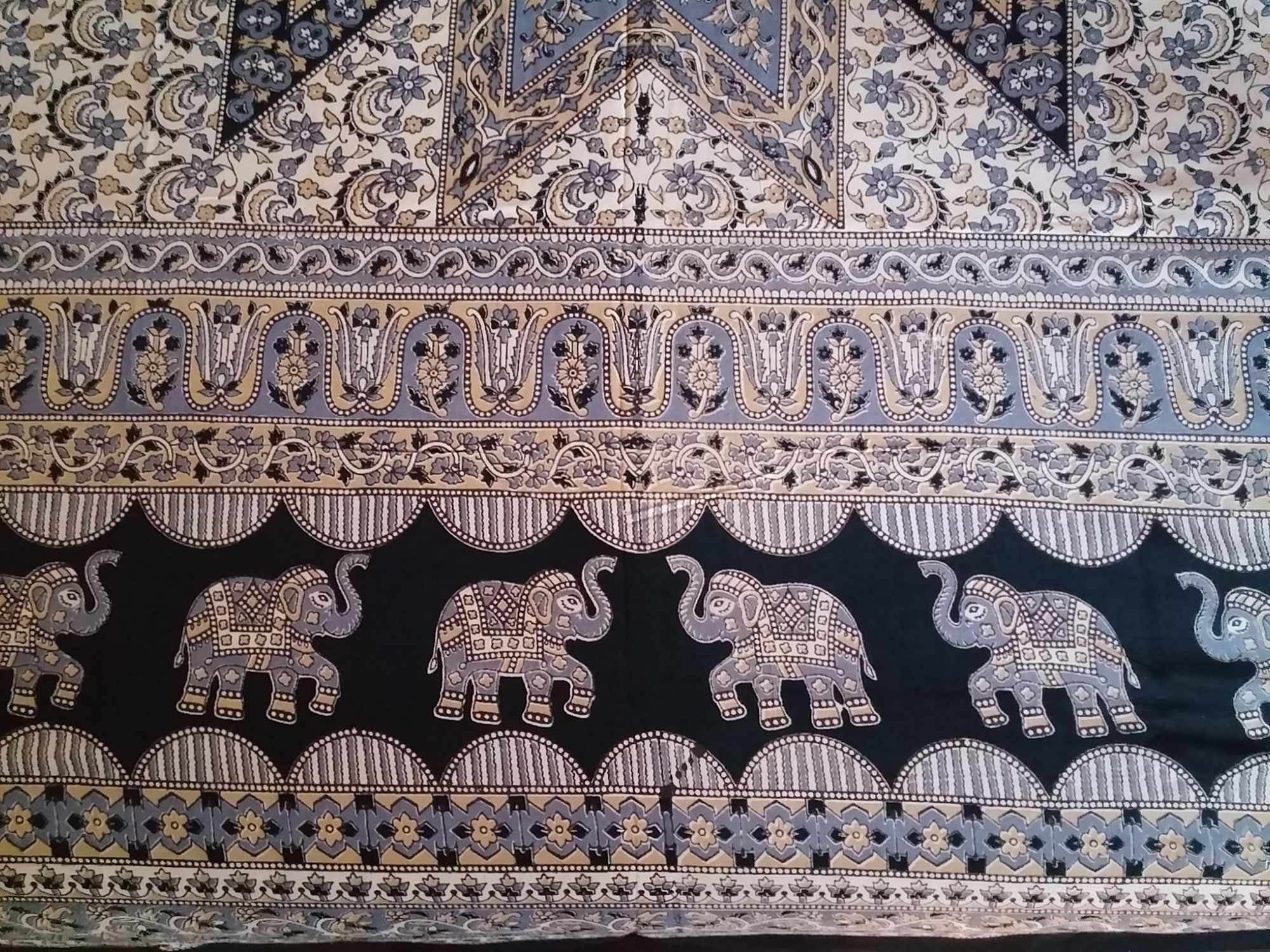 Cotton Elephant Mandala Tapestry Wall Hanging Tablecloth Bedspread Full - Sweet Us