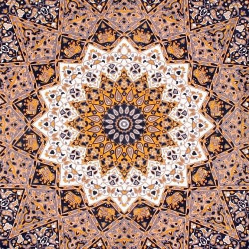 Handmade 100% Cotton Dark Star Tapestry Mandala Throw 60x90 Twin XL Dorm Beds - Sweet Us