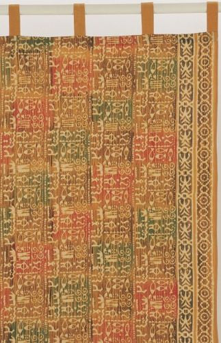 Tribal Dabu Tab Top Curtain Cotton Drape Door Panel Window Treatment Dorm Room - Sweet Us