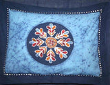Cotton Paisley Floral Batik Reversible Duvet Cover Full Queen King