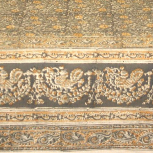 Reversible Duvet Cover Block Print Vegetable Dye Cotton Full Queen Gorgeous - Sweet Us