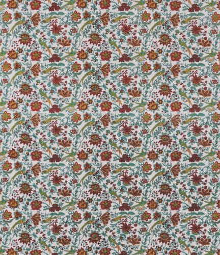 Handmade Birds of Paradise Tapestry Bedspread Coverlet 100% Cotton White Full - Sweet Us