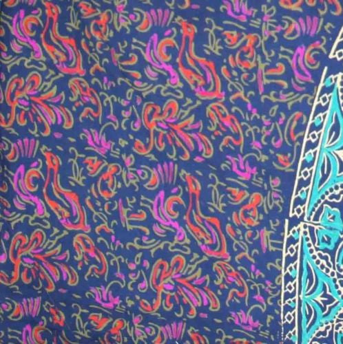 CLEARANCE Reversible Duvet Cover Cotton Handmade Mandala Block Print Full Queen - Sweet Us