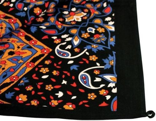 Handmade 100% Cotton Indian Star Mandala Tapestry Tablecloth 85x100 Dorm w/Loop - Sweet Us