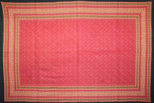 CLEARANCE SALE Calico Print Tapestry Throw Tablecloth Coverlet 100% Cotton 60x60 - Sweet Us