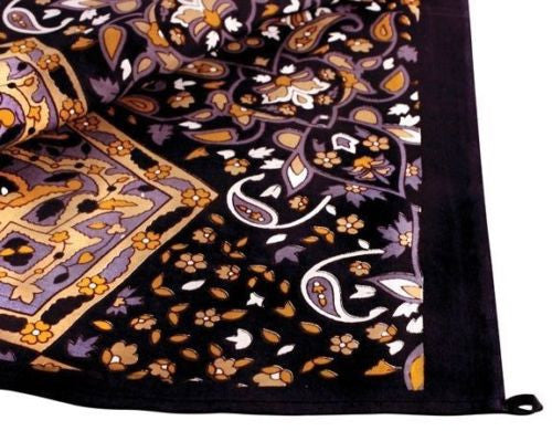 Handmade 100% Cotton Dark Star Mandala Tapestry Tablecloth 85x100 Dorm Beach - Sweet Us