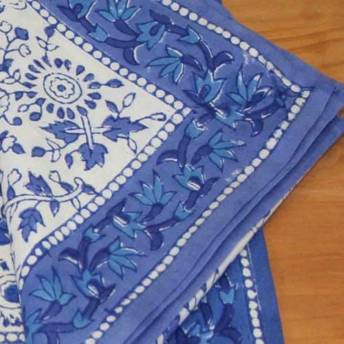 CLEARANCE SALE Napkins Table Linen 100% Cotton Rajasthan Block Print Amazing - Sweet Us