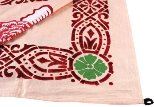 Clearance Sale Handmade 100% Cotton Mexican Day of the Dead Tapestry Coverlet Bedspread 60x90 - Sweet Us