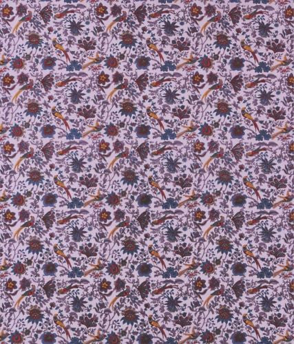 Handmade Birds of Paradise Tapestry Bedspread Coverlet 100% Cotton Lavender Twin - Sweet Us