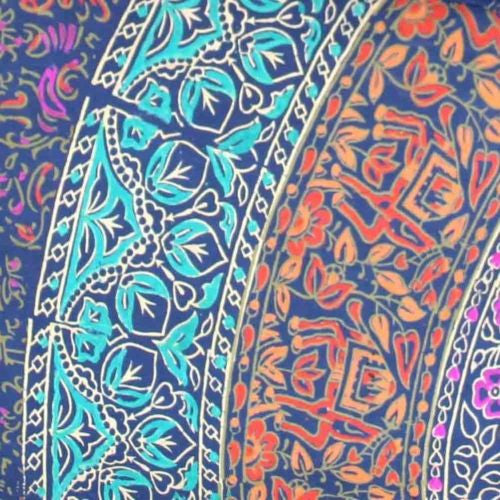 CLEARANCE Reversible Duvet Cover Cotton Handmade Mandala Block Print Full Queen - Sweet Us