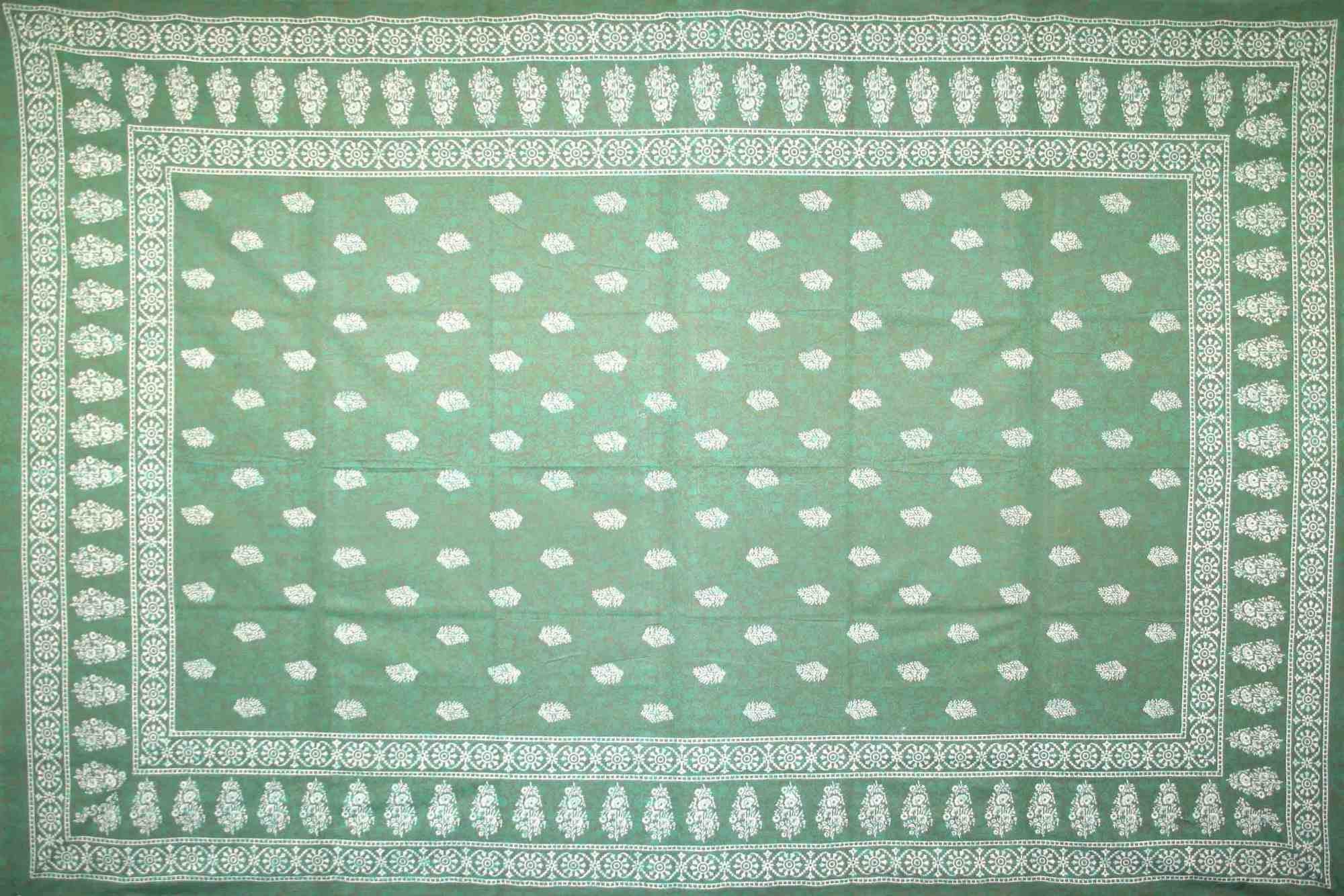 Handmade Floral Bouquet 100% Cotton Tapestry Bedspread Coverlet Dorm Throw Tablecloth Beach Sheet Full Queen 88x108 - Sweet Us