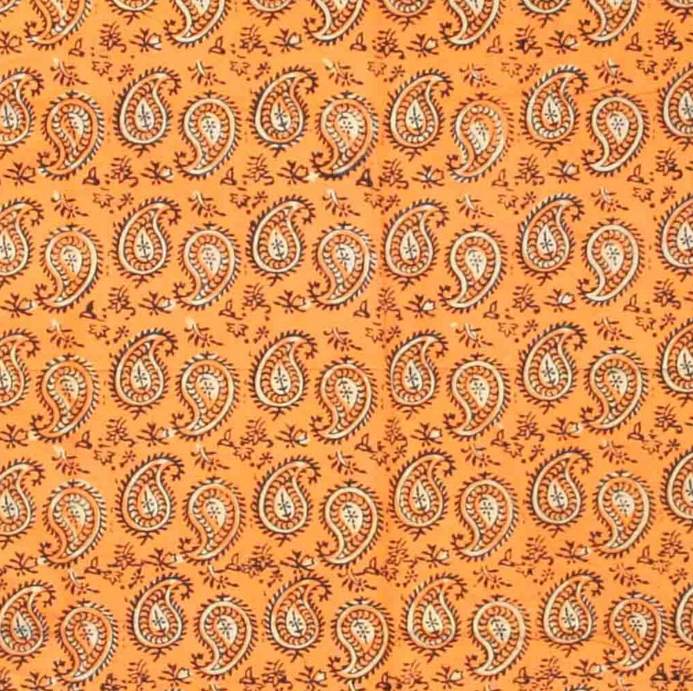 Handmade Cotton Block Print Dabu Paisley Floral Tapestry Tablecloth Spread Queen - Sweet Us