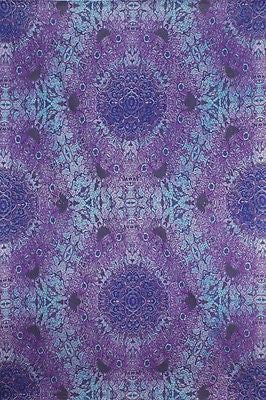 Handmade 100% Cotton 3D Psychedelic Purple Eyes Tapestry Tablecloth Spread 60x90 - Sweet Us