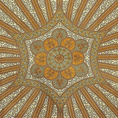 Handmade 100% Cotton Flowering Star Tapestry Tablecloth Bedspread Twin 60x90 - Sweet Us