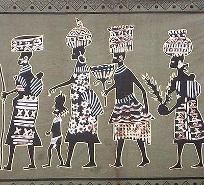 Handmade 100% Cotton Tribal Design Tapestry Tablecloth Coverlet Bedspread Wall Hang Beach Sheet Dorm Essential 60x85 - Sweet Us