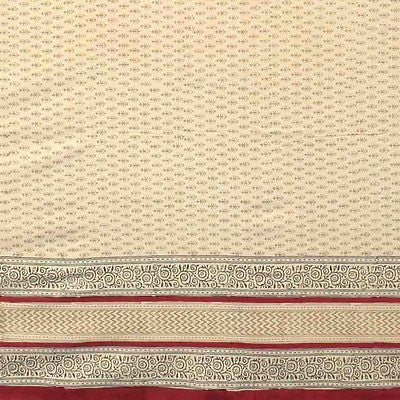 CLEARANCE 100% Cotton Rectangular Handmade Bagru Block Print Tablecloth 60x90 - Sweet Us