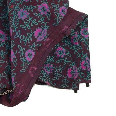 Handmade 100% Cotton Circle of Flowers Vibrant Mandala Tapestry Tablecloth Spread 60x90 - Sweet Us