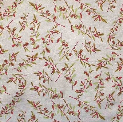 Handmade Cotton Border Vine Floral Tapestry Tablecloth Coverlet Spread 70x106 - Sweet Us