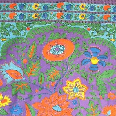 Tree of Life Throw Tapestry Tablecloth Coverlet Spread Wall Hang Full Purple - Sweet Us