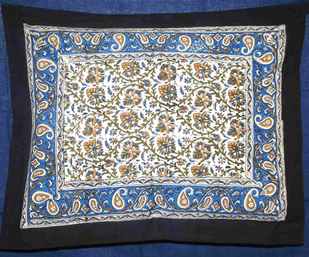 Cotton Reversible Duvet Cover Mandala Kalamkari Paisley Twin Full Queen King - Sweet Us