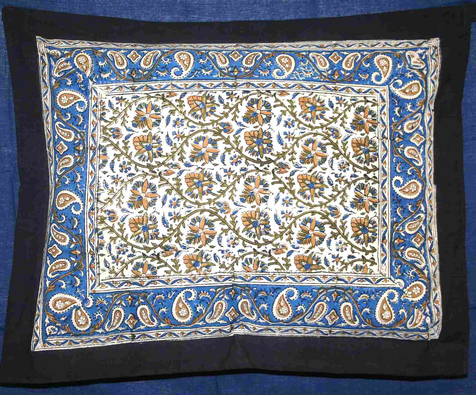 Cotton Reversible Duvet Cover Mandala Kalamkari Paisley Twin Full Queen King - Sweet Us