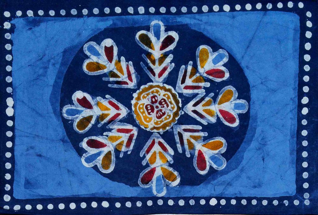 Cotton Multi Batik Paisley Floral Tablecloth Rectangle Round Square Linen Blue - Sweet Us