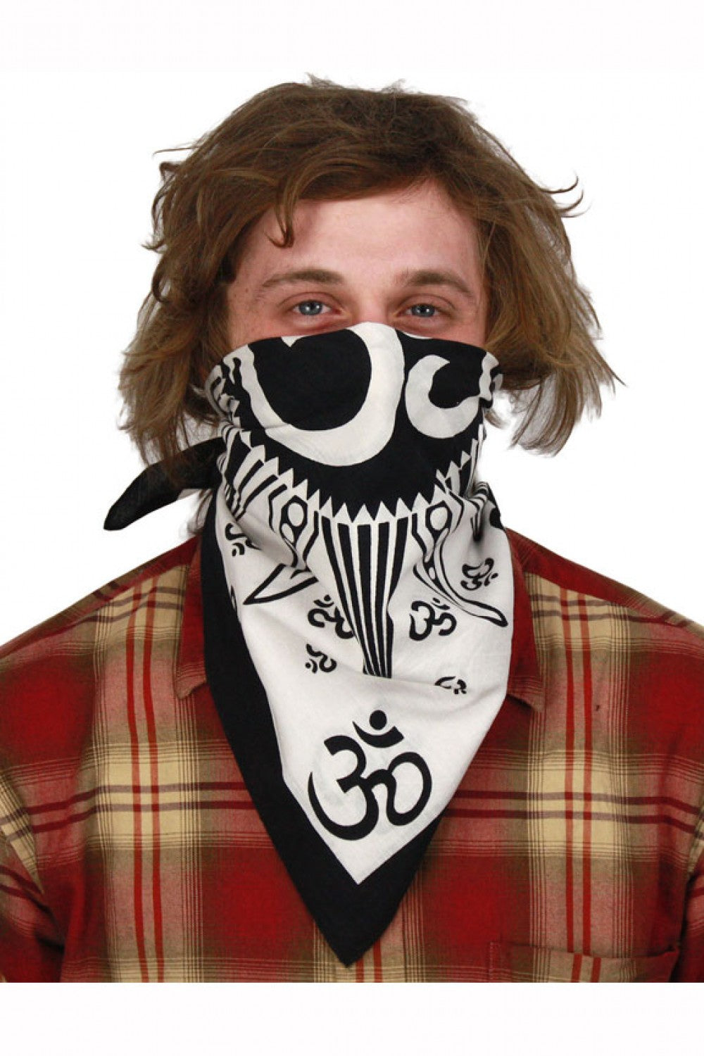 Soft Cotton Om Sun Bandana Scarf Headscarf 22 x 22 inches - Sweet Us