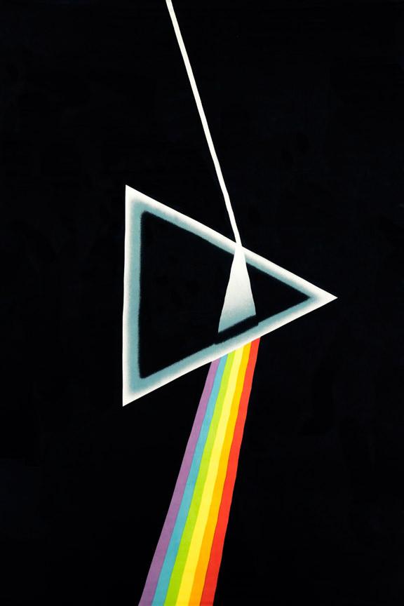 3D Pink Floyd Dark Side of Moon Tapestry Wall Hang Throw Dorm Decor 60x90, 30x45 - Sweet Us