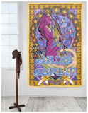 Handmade 100% Cotton Janis Joplin Hippie Bohemian Tapestry Tablecloth Throw Beach Sheet Dorm Decor 60x90 - Sweet Us