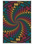 Cotton Woodstock Music Festival 50th Anniversary Spiral Tapestry Wall Art - Sweet Us