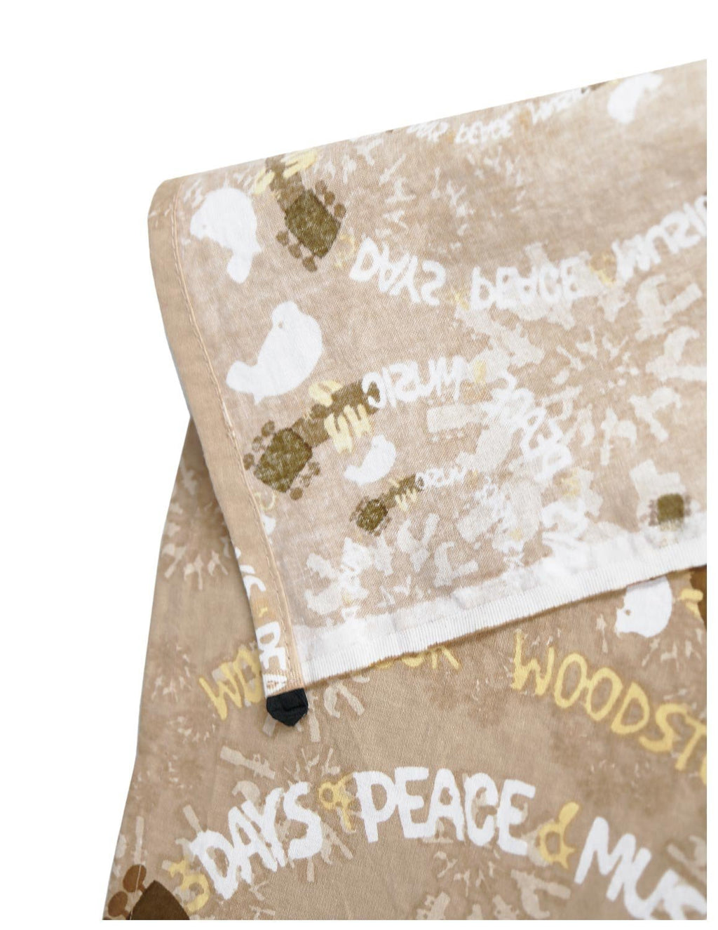 Cotton Woodstock Music Festival Fractal Tapestry Wall Art 60x90 Inches - Sweet Us