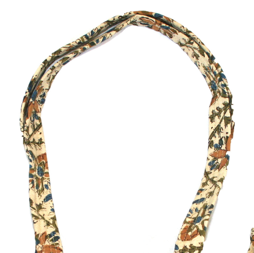 Handmade Cotton Kalamkari Block Print Shopping Work Tote Handbag 13x9 - Sweet Us