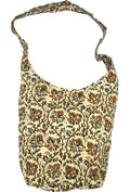 Handmade Cotton Kalamkari Block Print Hobo Shopping Work Tote Bag 14x14 - Sweet Us