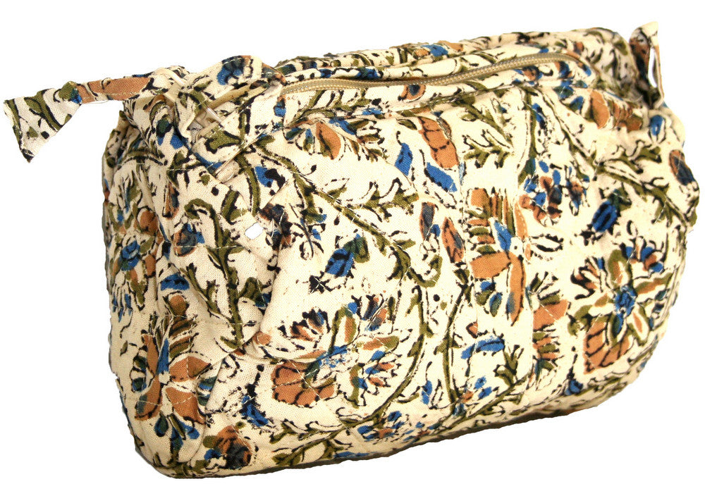 Kalamkari cotton Multipurpose Drawstring Backbag - 11001A | Swadeshi  Boutique